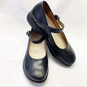 Dansko Mary Jane womens Black Leather Upper Shoes Size 37 (6-7) Not original IS